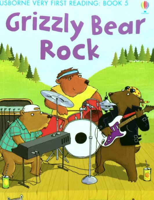 Grizzly Bear Rock绘本主要内容翻译及电子版下载