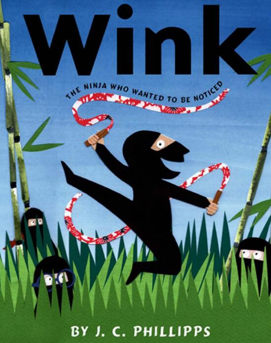 Wink! The Ninja Who Wanted to Be Noticed绘本pdf电子版下载