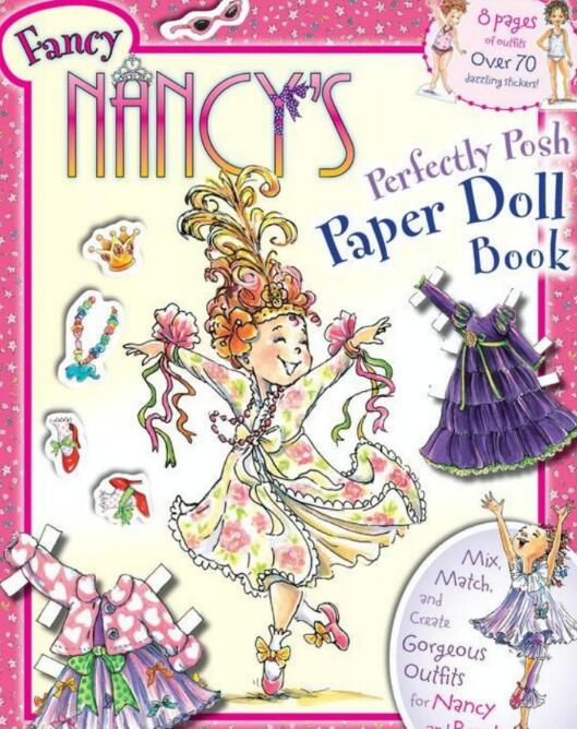Fancy Nancy's Perfectly Posh Paper Doll Book绘本pdf电子版下载