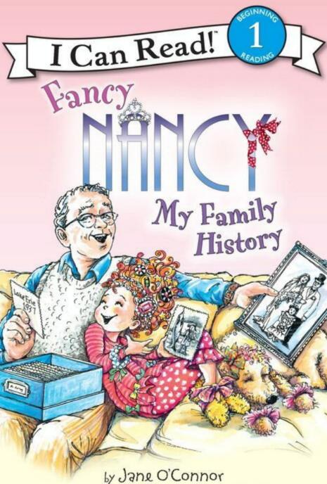 Fancy Nancy:My Family History英文绘本pdf电子版资源下载