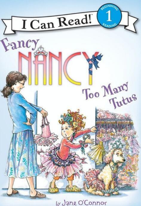Fancy Nancy:Too Many Tutus英文绘本pdf电子版资源下载