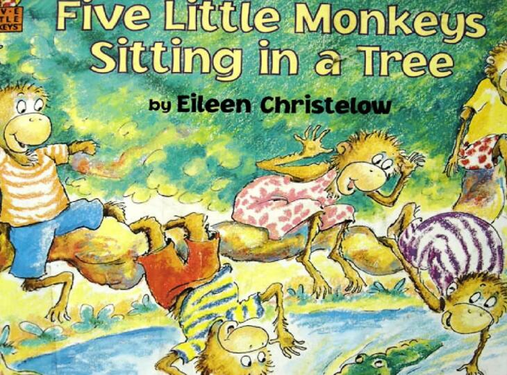 Five Little Monkeys Sitting In A Tree绘本翻译及pdf资源下载