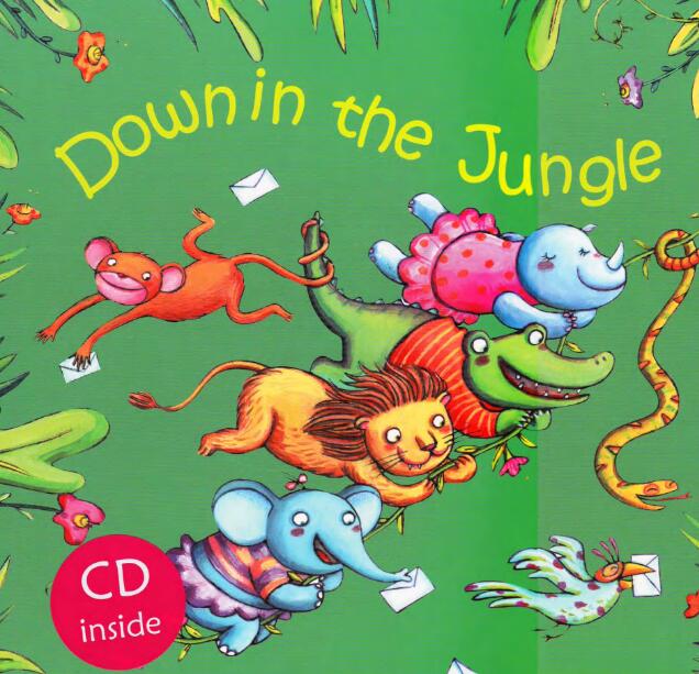 Down in the jungle绘本中文翻译及pdf电子版资源下载