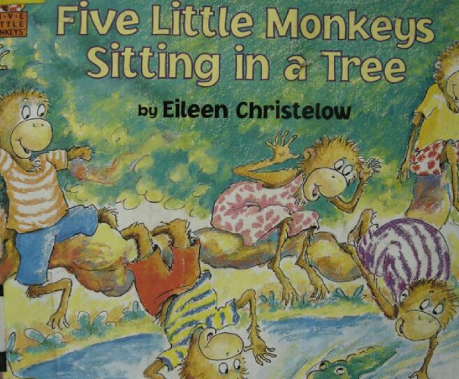 Five Little Monkeys Sitting in A Tree绘本电子版资源下载