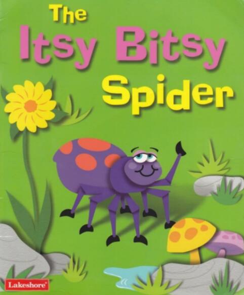 The Itsy Bitsy Spider绘本翻译及pdf电子版资源下载