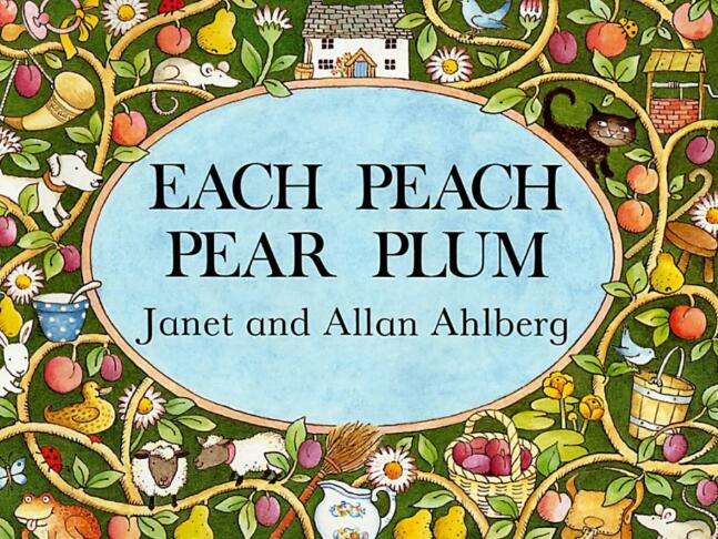 Each Peach Pear Plum绘本翻译及pdf电子版资源下载