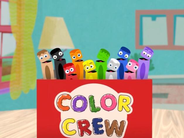 幼儿颜色认知动画《颜色屋 Color Crew》英文版第二季视频下载