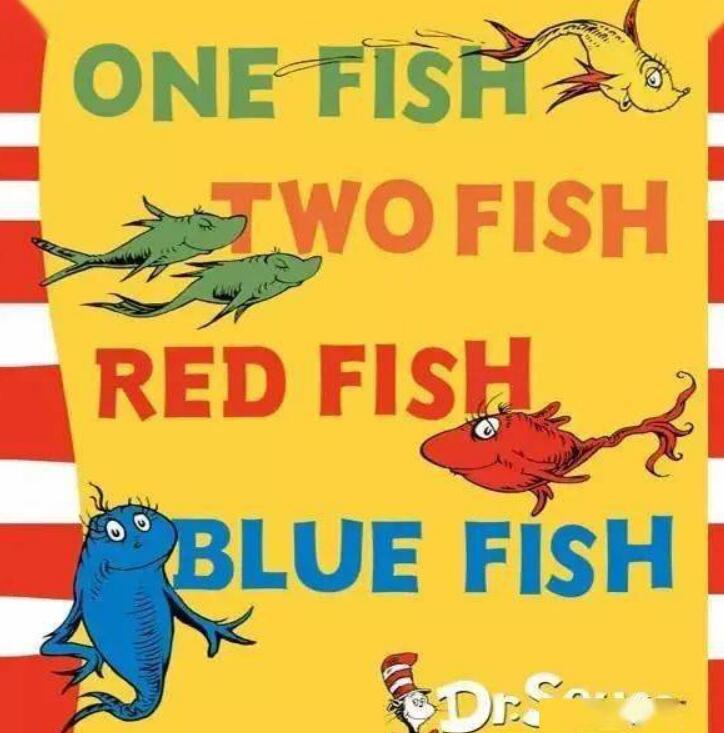 《One Fish Two Fish Red Fish Blue Fish》PDF资源下载