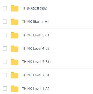 剑桥英语教材Cambridge Think Starter-5 全6级PDF+音频+视频下载