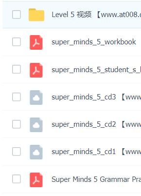 剑桥少儿英语Super Minds Level5全套电子书+音频+视频百度云免费下载