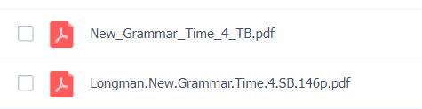 New Grammar Time4语法教材音频+PDF百度网盘免费下载
