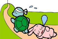 儿童故事视频：龟兔赛跑