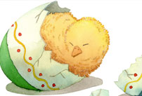 儿童睡前小故事：不肯出壳的小鸡