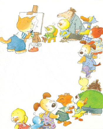 童话故事:米米画画(组图)2