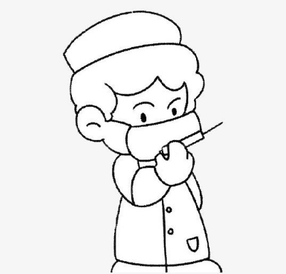 小人口罩_戴口罩的小人简笔画